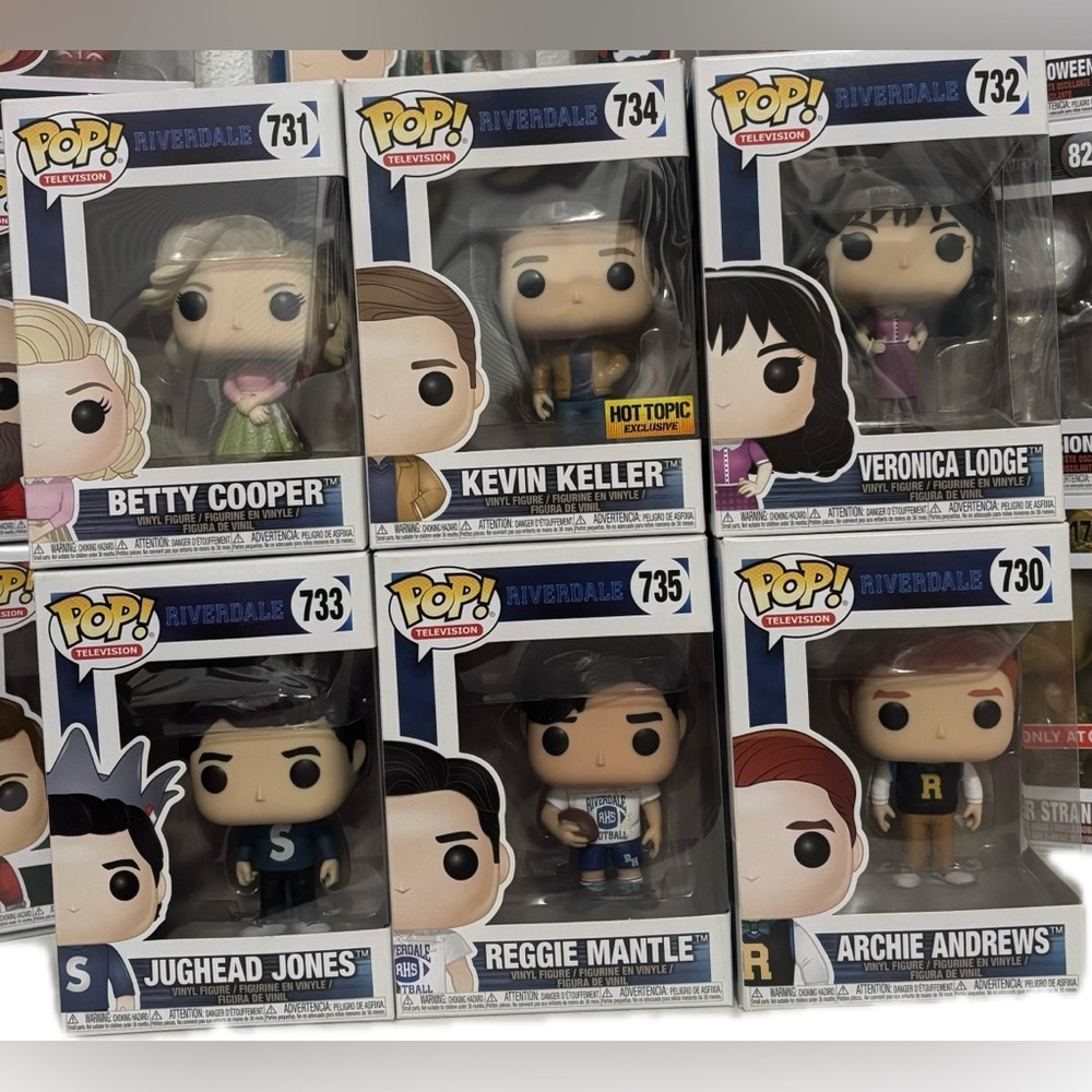 Funko Pop! Riverdale Wave 2 complete set Pre loved